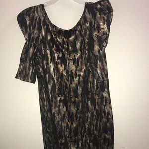 Puff sleeve party dress